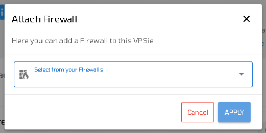 VPSie Firewall