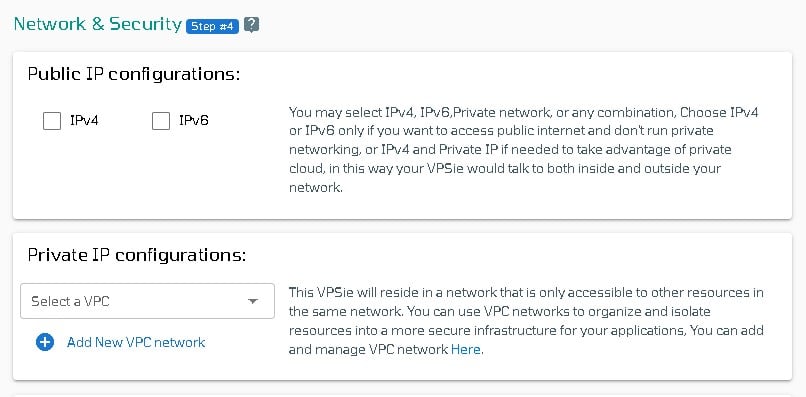 VPSie Server security