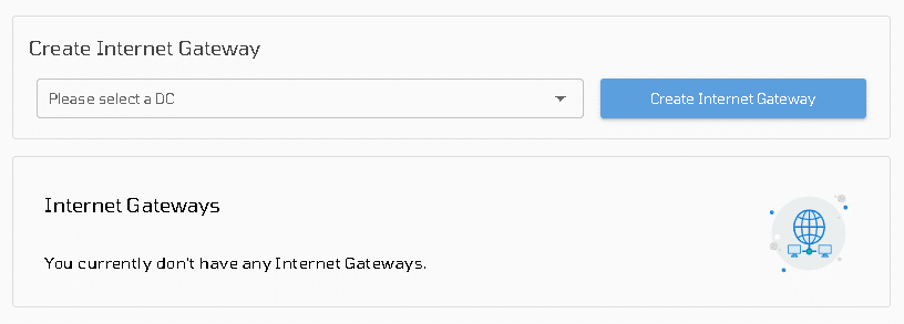 Internet gateway