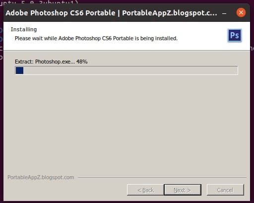 Adobe photoshop installation