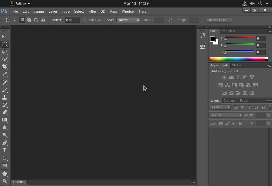 adobe photoshop for ubuntu 14.04 free download