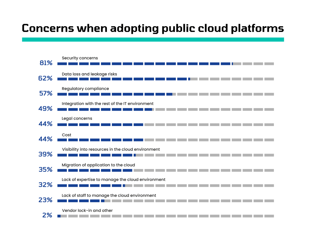 concerns of public clouds