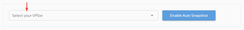 Vpsie auto snapshots