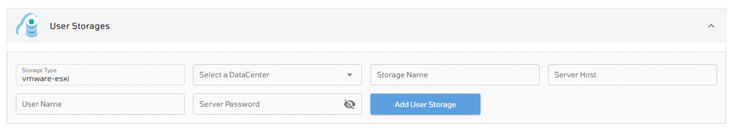 User Storage